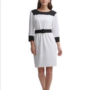 Brand New Calvin Klein Dress With Belt